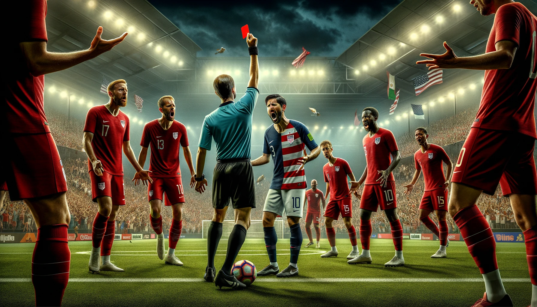 Accountability and Consequences: Sergino Dest’s Red Card Incident and Its Impact on the USMNT
